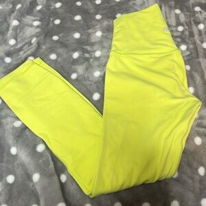 Yellow Lululemon leggings size 0